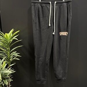 Pacific & Co. SPOOKY Joggers,Fleece Lined,draw cord waist, elastic cuffs,pockets